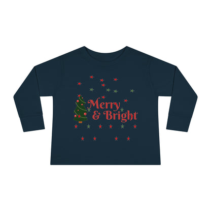 Merry & Bright Toddler Long Sleeve Tee