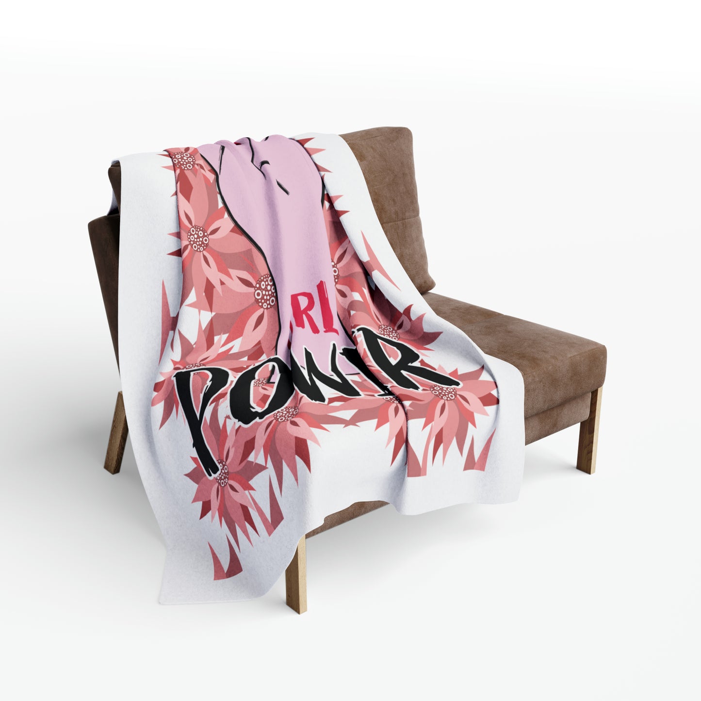 Girl Power Arctic Fleece Blanket