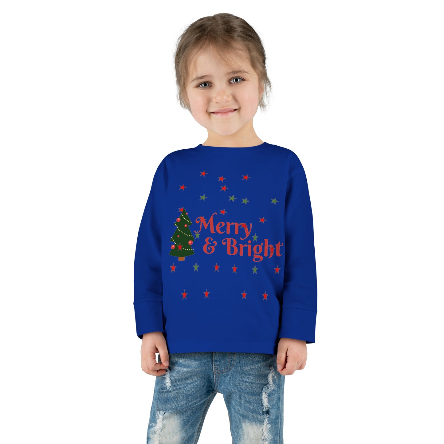 Merry & Bright Toddler Long Sleeve Tee