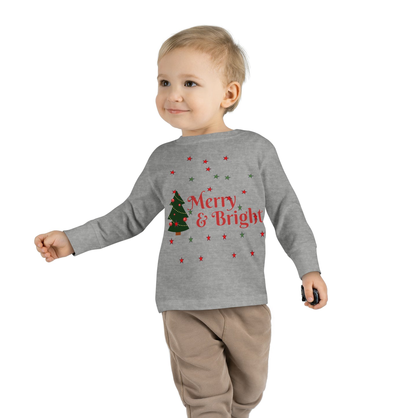 Merry & Bright Toddler Long Sleeve Tee