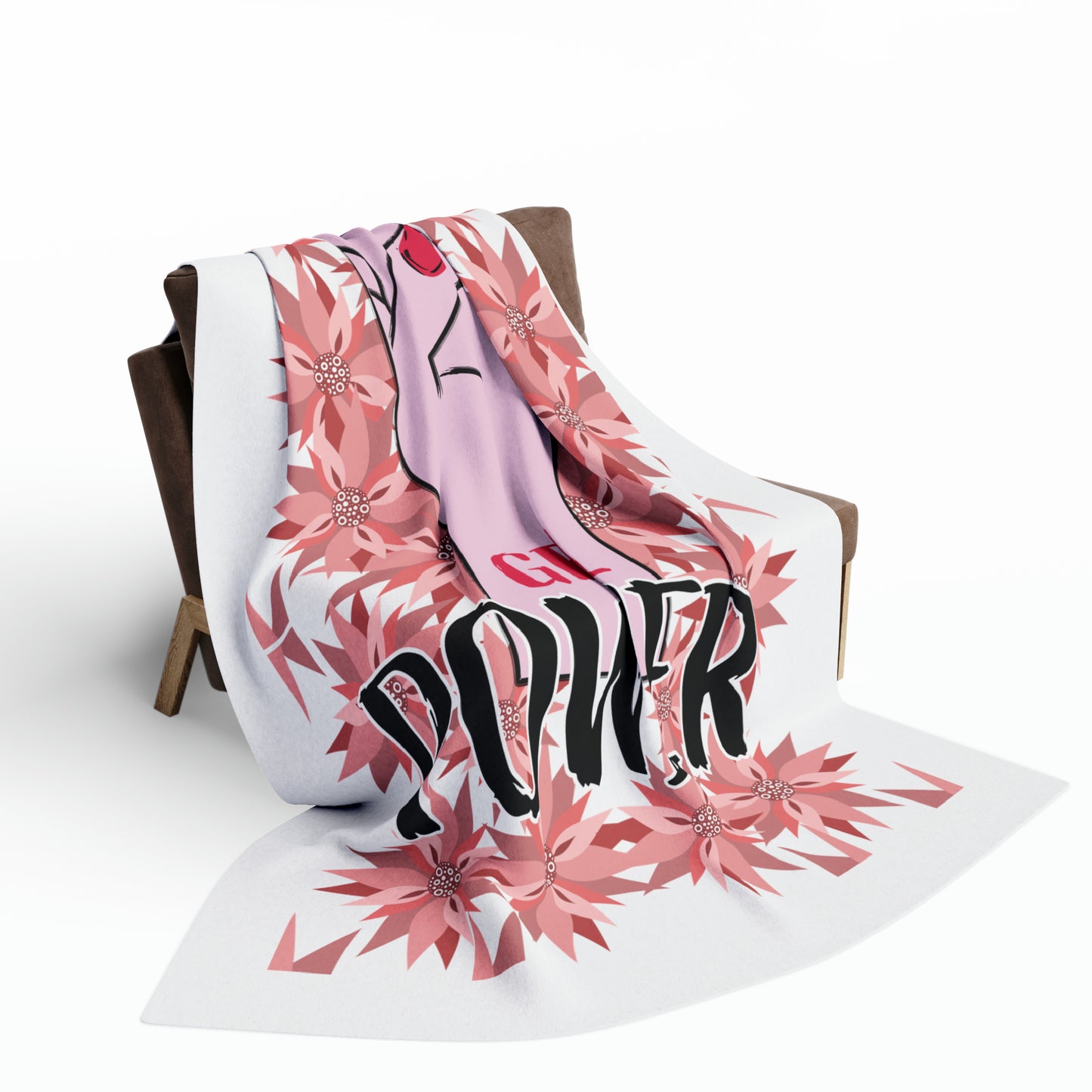 Girl Power Arctic Fleece Blanket