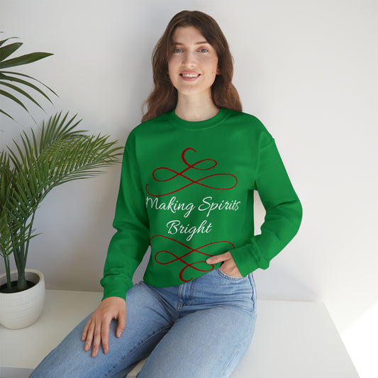 Making Spirits Bright Crewneck Sweatshirt