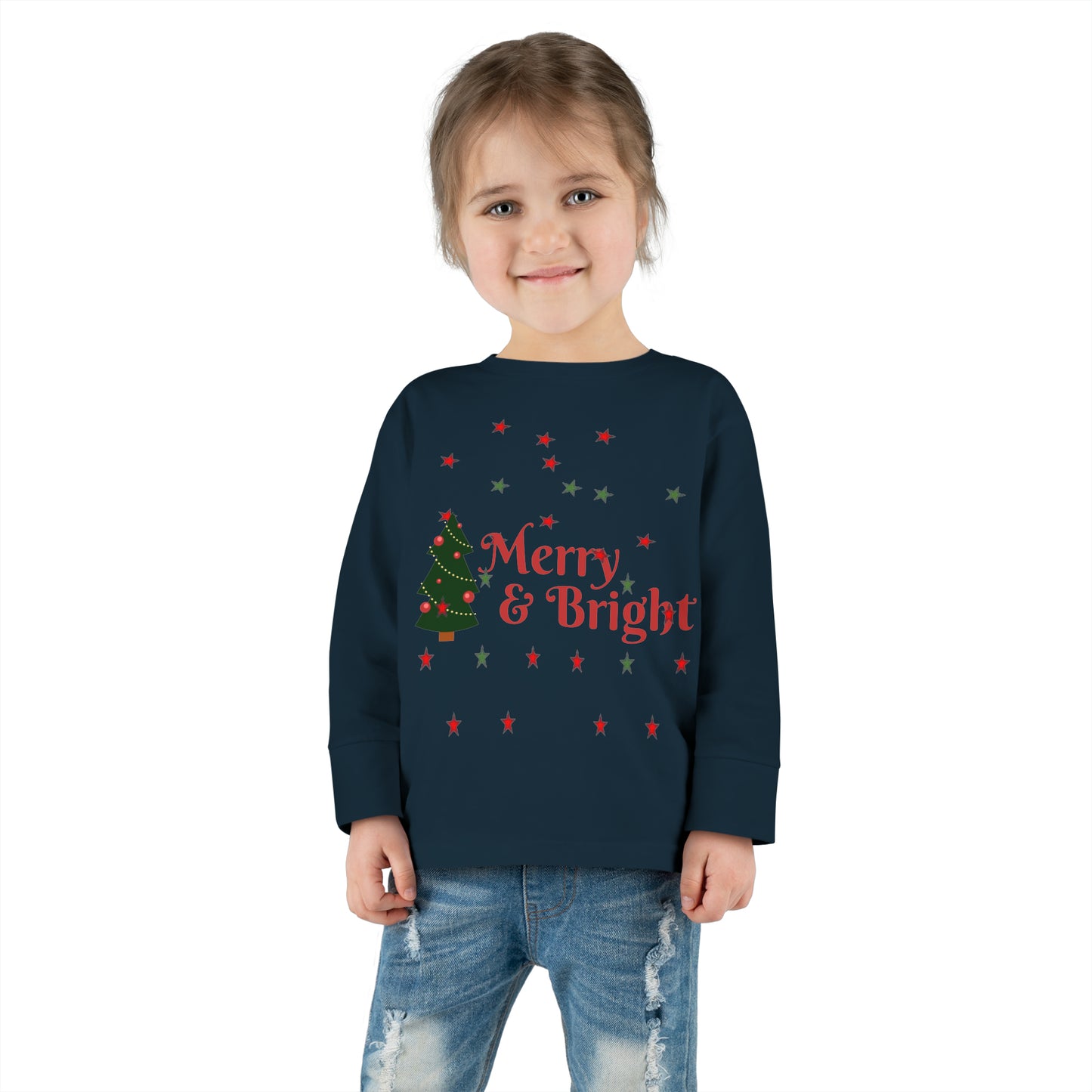 Merry & Bright Toddler Long Sleeve Tee