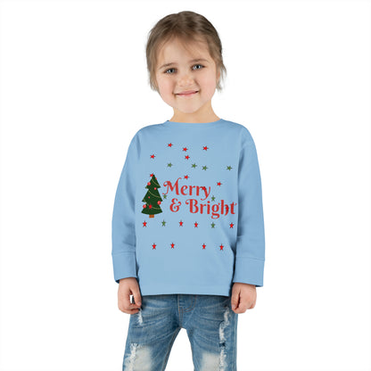 Merry & Bright Toddler Long Sleeve Tee