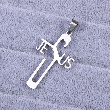 JESUS Cross Necklace