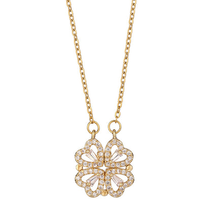 Variety Four-leaf Clover Non-fading Light Luxury Titanium Steel Necklace