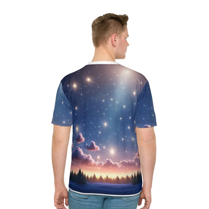 Inspirational Sky T-Shirt, Comfortable Casual Tee for Everyday Wear, Perfect Gift for Friends and Family, Motivational Shirt, Starry Design