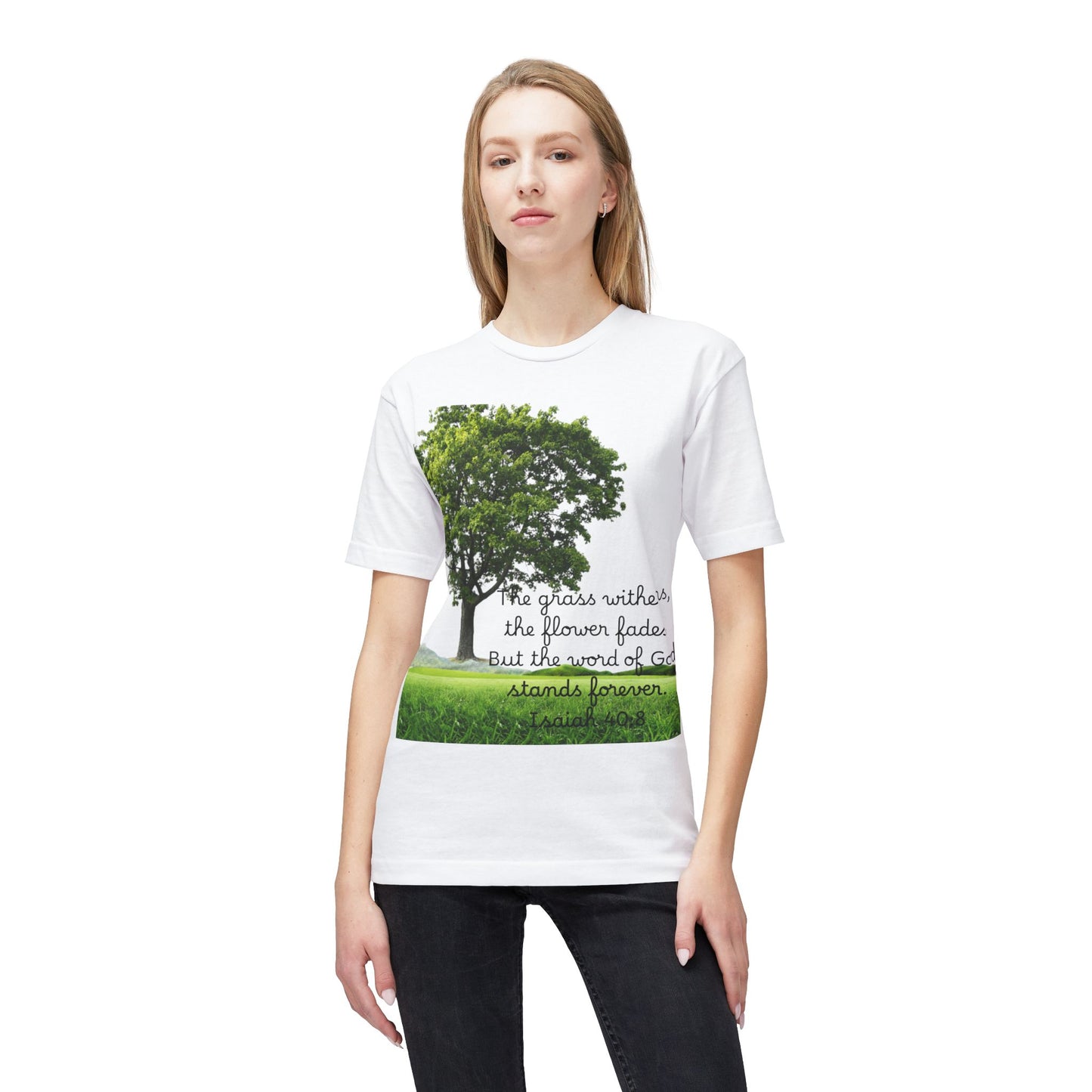 Inspirational Nature T-Shirt, God Quote Tee, Unisex Casual Shirt, Gift for Nature Lovers, Christian Apparel, Made in US