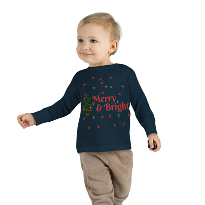 Merry & Bright Toddler Long Sleeve Tee