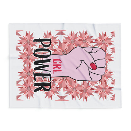 Girl Power Arctic Fleece Blanket
