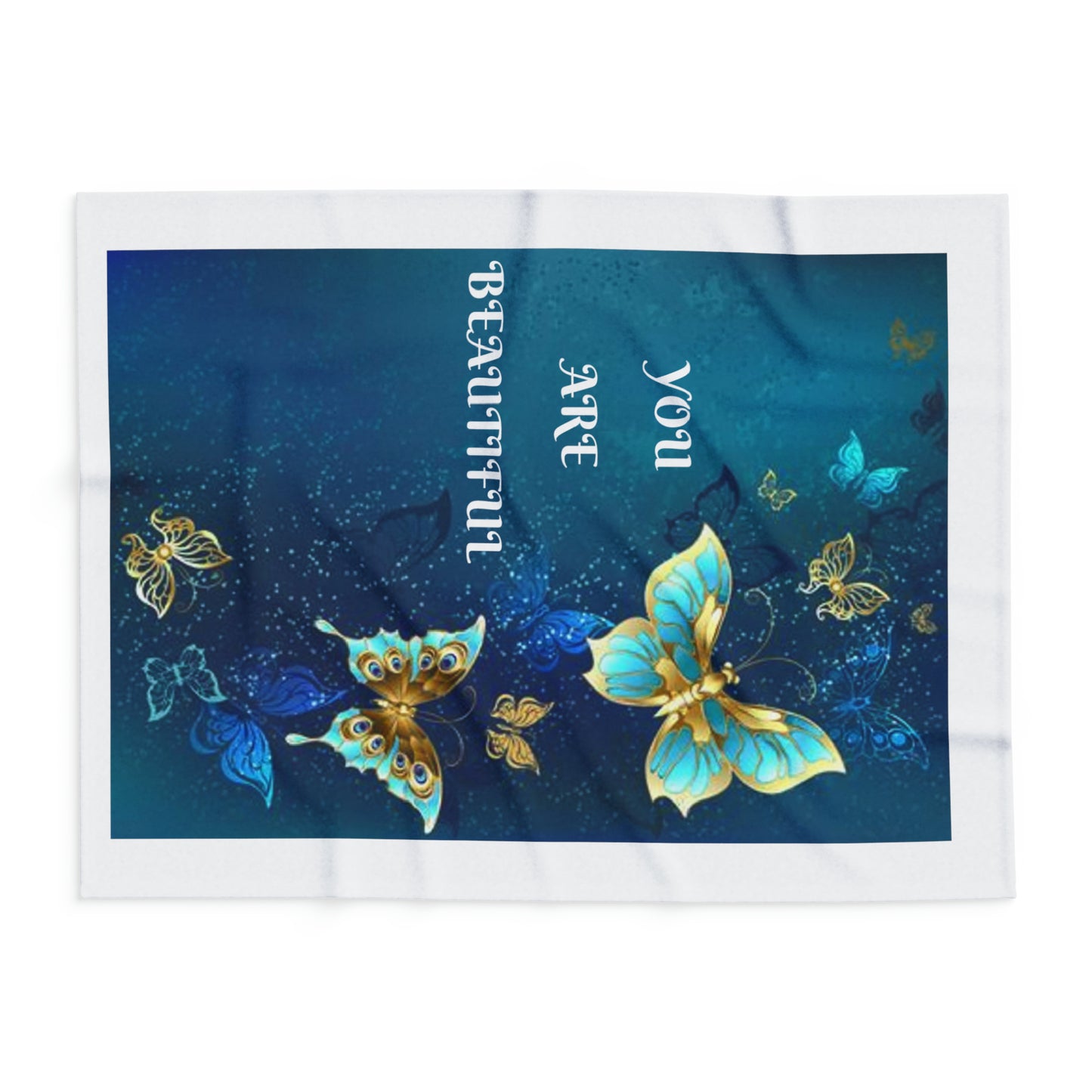 You Are Beautiful Arctic Fleece Blanket