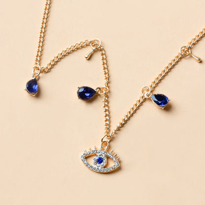 Gold Plated Crystal Necklace