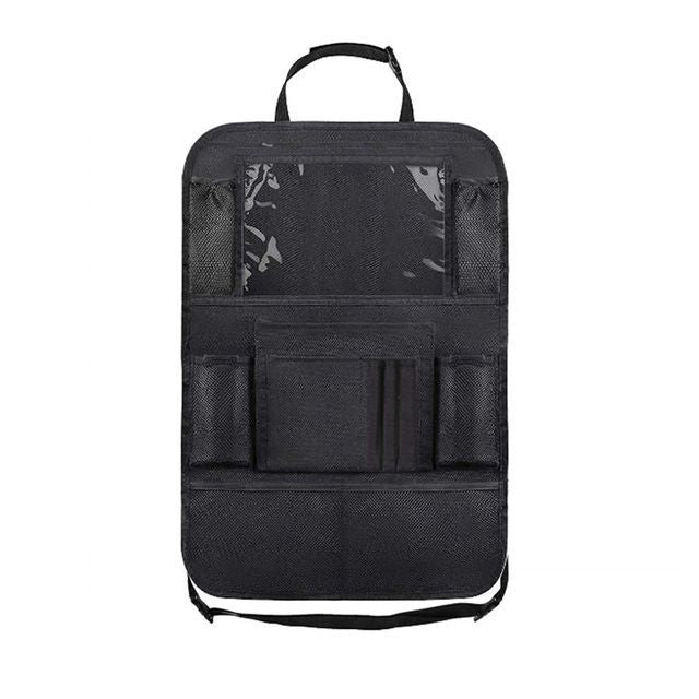 Car seat storage bag Multi-functional storage bag hanging bag Car iPad storage bag Children's anti-kick mat