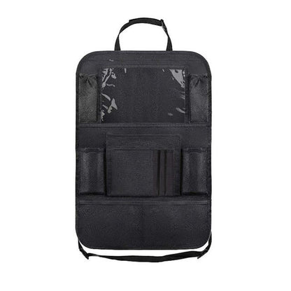 Car seat storage bag Multi-functional storage bag hanging bag Car iPad storage bag Children's anti-kick mat