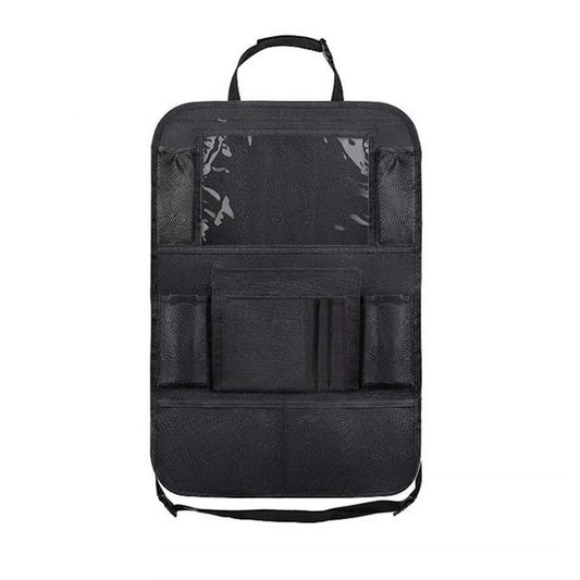 Car seat storage bag Multi-functional storage bag hanging bag Car iPad storage bag Children's anti-kick mat